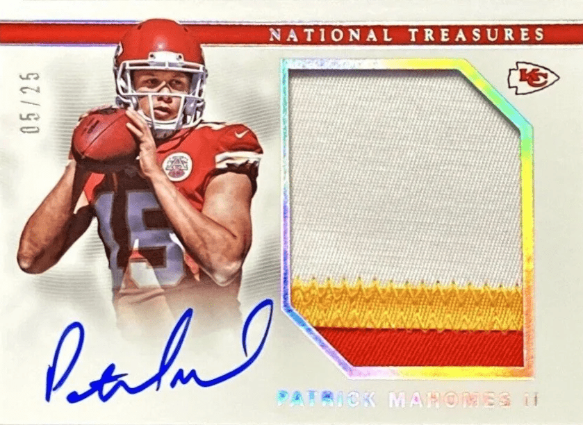 patrick mahomes rookie card