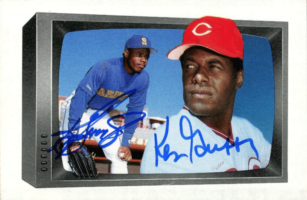 1989 Bowman Tiffany Ken Griffey Jr./Ken Griffey Sr. #259